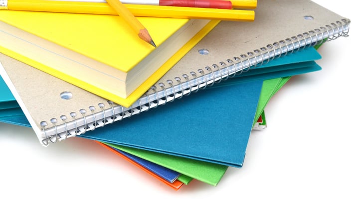exercise books